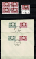 1960 1150 FEC (2x) & Lotje Postfris Met 1édag Stempel : EUROPA 1960 - 1951-1960