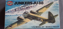 Junkers JU 88A-4 - Lutwaffe - German Army - 1941 - Model Kit - Airfix (1:72) - Airplanes