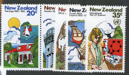 533 New Zealand 1982 Scott #739/43 Mnh** (Lower Bids 20% Off) - Unused Stamps