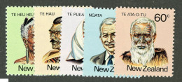 541 New Zealand 1980 Scott #719/23 Mnh** (Lower Bids 20% Off) - Unused Stamps