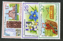 545 New Zealand 1980 Scott #704/06 Mnh** (Lower Bids 20% Off) - Unused Stamps
