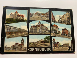 Austria Österreich Korneuburg Niederösterreich Bahnhof Bahn Hof Train Station Castle Burg 16912 Post Card POSTCARD - Korneuburg