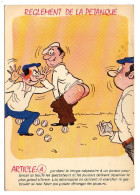 Humour--Règlement De La Pétanque ( Boules) --article 4 --- Sèrie  Boulistes -- - Humour