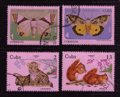 CUBA 1979 SCOTT  2256,2257,2292,2296 CANCELLED 0.80 - Gebraucht