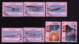 CUBA 1979 SCOTT  2244-2245,2283-2287, CANCELLED 1.40 - Gebraucht