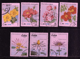 CUBA 1979 SCOTT  2239-2241,2275-2278 CANCELLED 1.25 - Gebraucht