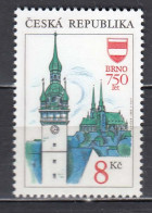 Czech Rep. 1993 - 750 Years Of The City Of Bruenn Mi-Nr. 9, MNH** - Neufs