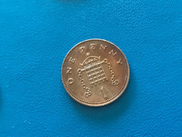 Münzen Münze Umlaufmünze Großbritannien 1 Penny 1987 - 1 Penny & 1 New Penny