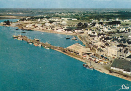 ETEL. - Vue Générale Aérienne Du Port De Pêche. CPM Tour Dentelé RARE - Etel