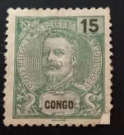 CONGO PORTUGAIS 1903 King Carlos I Of Portugal 15 R  Non Oblitéré - Portuguese Congo