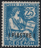 DEDEAGH - N°11 - MOUCHON AVEC SURCHARGE - NEUF AVEC GOMME INTACTE SANS TRACE - COTE 8€. - Unused Stamps