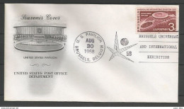 USA - Lettre 30/08/1958 - Brussels Universal And International Exhibition - United States Pavillion - Enveloppes évenementielles