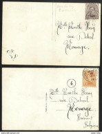 Belgique - Obl.fortune 1919 - Obl. MARCHE-LEZ-ECAUSSINNES Année Grattée - Fortune Cancels (1919)