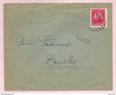 Belgique - Griffe Linéaire RANCE Sur Lettre - Gerlache N°749 Obl. Charleroi - Langstempel