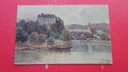 Grein Mit Schloss Greinburg.Fritz Lach - Grein