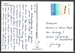 MiNr. 6302 (aus Block 353), Strände, Auf Postkarte Nach Deutschland; B-1758 - Lettres & Documents