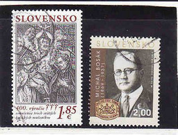 Slovakia - Slovaquie 2019, Used.  I Will Complete Your Wantlist Of Czech Or Slovak Stamps According To The Michel Catalo - Used Stamps