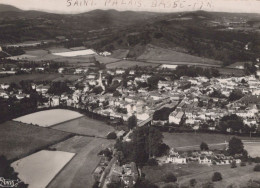 SAINT PALAIS VUE PANORAMQIUE AERIENNE BORD GAUCHE COUPE DECHIREE MANQUE - Saint Palais