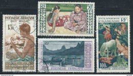 Polynésie - 1958  - Aspects De La Polynésie   -  PA 1 à 4  - Oblit - Used - Oblitérés