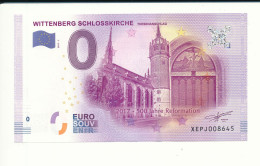 Billet Souvenir - 0 Euro - XEPJ - 2017-1 - WITTENBERG SCHLOSSKIRCHE THESENANSCHLAG - N° 8645 - Kiloware - Banknoten