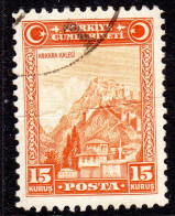 TURKEY - 1929 DEFINITIVE 15k STAMP FINE USED SG 1089 - Gebraucht