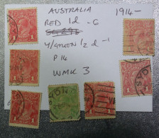 AUSTRALIA  STAMPS  See Detail In Photo  1914  ~~L@@K~~ - Used Stamps