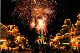 Florida Orlando Walt Disney World Magic Kingdon Fantasy In The Sky Fireworks Over Cinderella Castle - Orlando