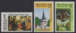 NEW ZEALAND 1984 CHRISTMAS SET MNH - Unused Stamps