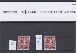 ÄGYPTEN - EGY-PT - EGYPTIAN - EGITTO - MONARCHIE - PRINZESSIN FERIAL - KINDERHILFE - FALZ - Unused Stamps