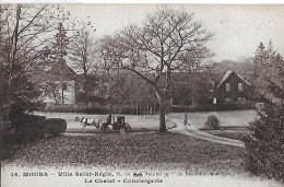 Mours. Le Chalet Et La Conciergerie De La Villa Saint Régis. - Mours