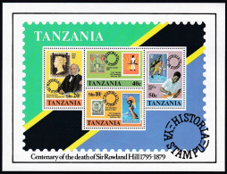 F-EX42452 TANZANIA MNH 1979 CENTENARY OF DEATH ROWLAND HILL.  - Rowland Hill