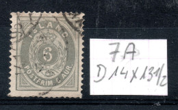 ISLANDE / N° 7 (A) Oblitéré - Used Stamps