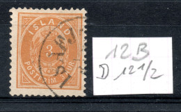 ISLANDE / N° 12 (B) Oblitéré - Used Stamps