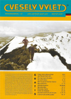 Zeitschrift Vesely Vylet Ein Lustiger Ausflug Riesengebirge Nr 27 Winter 2007 Ziegenrücken Ski Skifahrer Spindlermühle - Zchech Republic