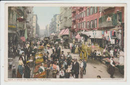 DETROIT - USA - MI - A GROUP OF PEDDLERS - THE GHETTO - Detroit