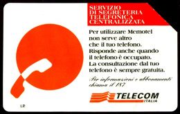 G 614 A C&C 2664 A SCHEDA TELEFONICA USATA MEMOTEL VARIANTE ALFANUMERICA 2^A QUALITA' PICCOLA PIEGA - [3] Errores & Variedades