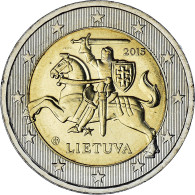 Lituanie, 2 Euro, 2015, BU, SPL, Bimétallique, KM:212 - Lettland