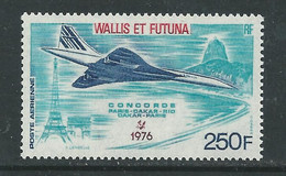 Wallis Et Futuna P.A. N° 71 XX  Avion Concorde 1er Vol Commercial Sans Charnière TB - Andere & Zonder Classificatie