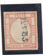 Italie Sicile N° 14 Oblitéré Papier épais - Sizilien