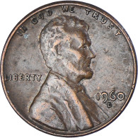 Monnaie, États-Unis, Lincoln Cent, Cent, 1960, U.S. Mint, Denver, TTB, Laiton - 1959-…: Lincoln, Memorial Reverse