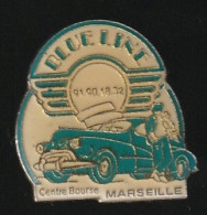 76774- Pin's.Automobile.Cadillac.Blue Line.Marseille. - Corvette