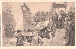Wolgast Einschiffung Der Leiche Gustav Adolf Von Schweden Im Hafen Am 15.Juli 1633 Fast TOP-Erhaltung Ungelaufen - Wolgast