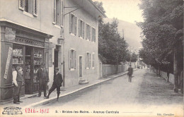 FRANCE - 73 - BRIDES LES BAINS - Avenue Centrale - 1916 1918 - Edit Chevalier - Carte Postale Ancienne - Brides Les Bains