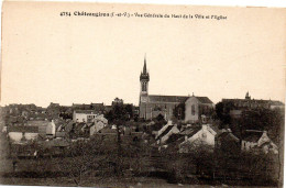 ILLE & VILAINE - Dépt N° 35 = CHATEAUGIRON = CPA NEUVE MARY N° 4754 = Vue Générale Du Haut De La Ville Et L' église - Châteaugiron