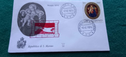 SAN MARINO 12/12/74 Natale - Timbres Express