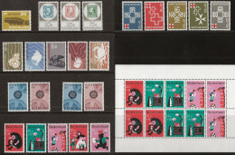 1967 Jaargang Nederland NVPH 876-899 Complete.  Postfris/MNH** - Komplette Jahrgänge