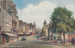 UK - Crieff - James Square - Street View - Car - Kinross-shire