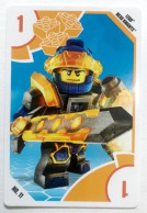 11 Clay - Lego Nexo Knights - Carte Lego Toys R'Us - 2017 - Autres & Non Classés