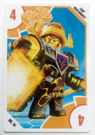 14 Axl - Lego Nexo Knights - Carte Lego Toys R'Us - 2017 - Autres & Non Classés