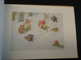 1937 Das Hōgfeldt-buch Cornell Germany Children Book W/36 Color Plates Original In Great Condition ! - Tales & Legends